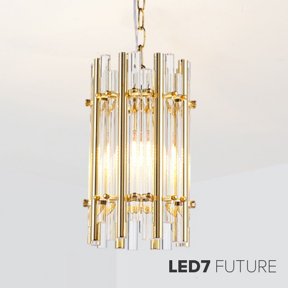 Loft Industry Modern - Tube Drum Chandelier